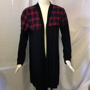 Magic Fit brand open front soft sweater